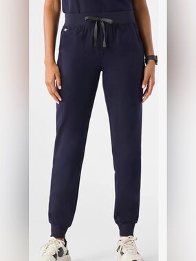 Figs Navy Drawstring Jogger Pants